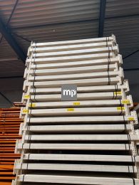 Gebruikte ligger Nedcon palletstelling PR CC130x40 6HK 2980x130x40mm RAL9001